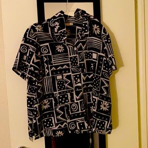 Cute pattern vintage shirt
